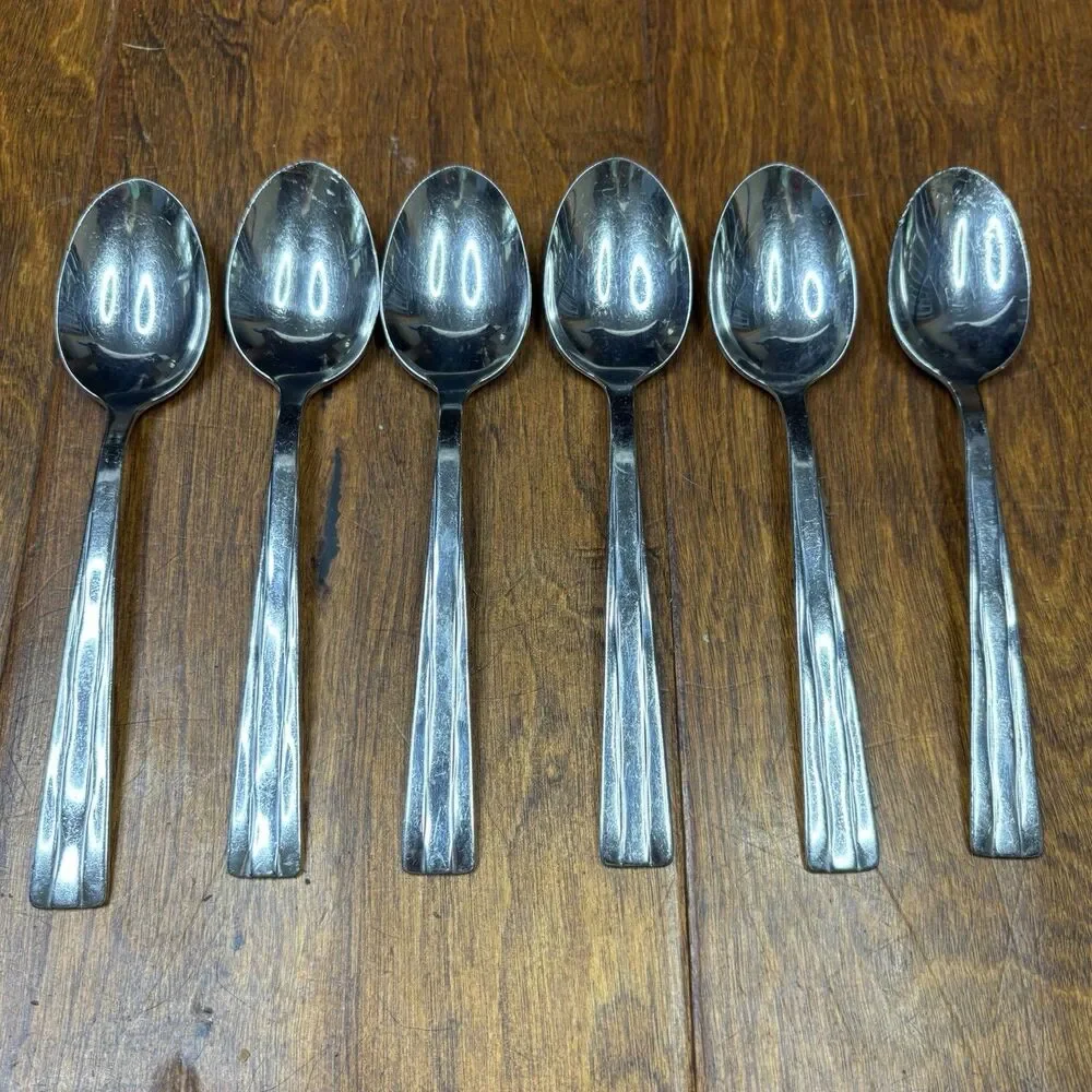 Oneida Camden Stainless Flatware 6 spoons 7